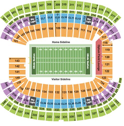 Gilette stadium seating chart. Things To Know About Gilette stadium seating chart. 